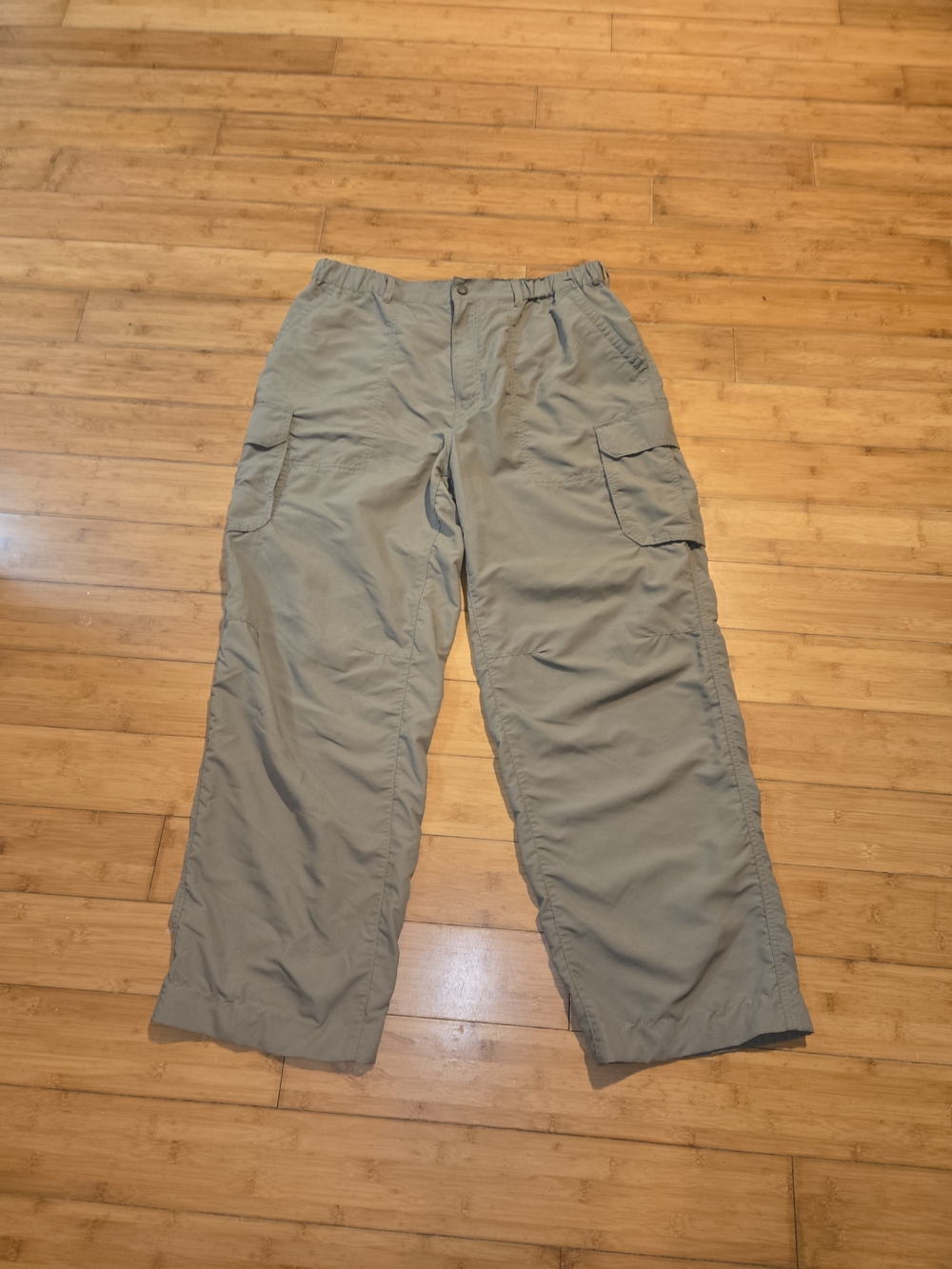 REI Coop Pants Mens XL-32L Gray Cargo Hiking